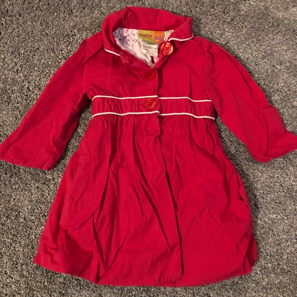Girls Lightweight Long Coat